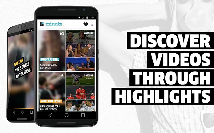 Minute Video Discovery é um app para descobrir vídeos do YouTube (Foto: Divulgação)