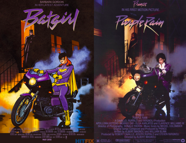 Prince deu lugar a Batgirld em 'Purple Rain' (Foto: Divulgação)