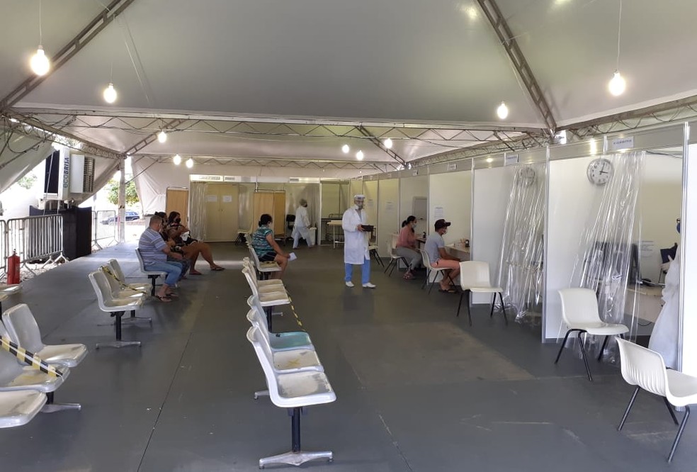 Centro de Triagem do Coronav&iacute;rus, em Piracicaba &mdash; Foto: Divulga&ccedil;&atilde;o/ Prefeitura de Piracicaba