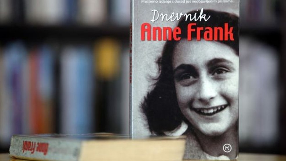 O diário de Anne Frank é um dos livros mais famosos e vendidos de todos os tempos. — Foto: Getty images via BBC