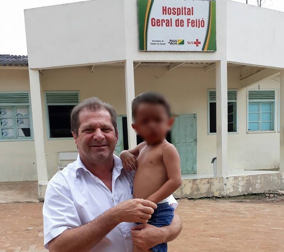 MÃ©dico morto em assalto no Acre Ã© homenageado com nome em hospital de FeijÃ³ â€” Foto: Arquivo pessoal