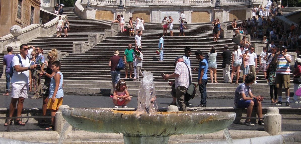 Piazza di Spagna (Foto: Arnaud 25 CC BY-SA 3.0)