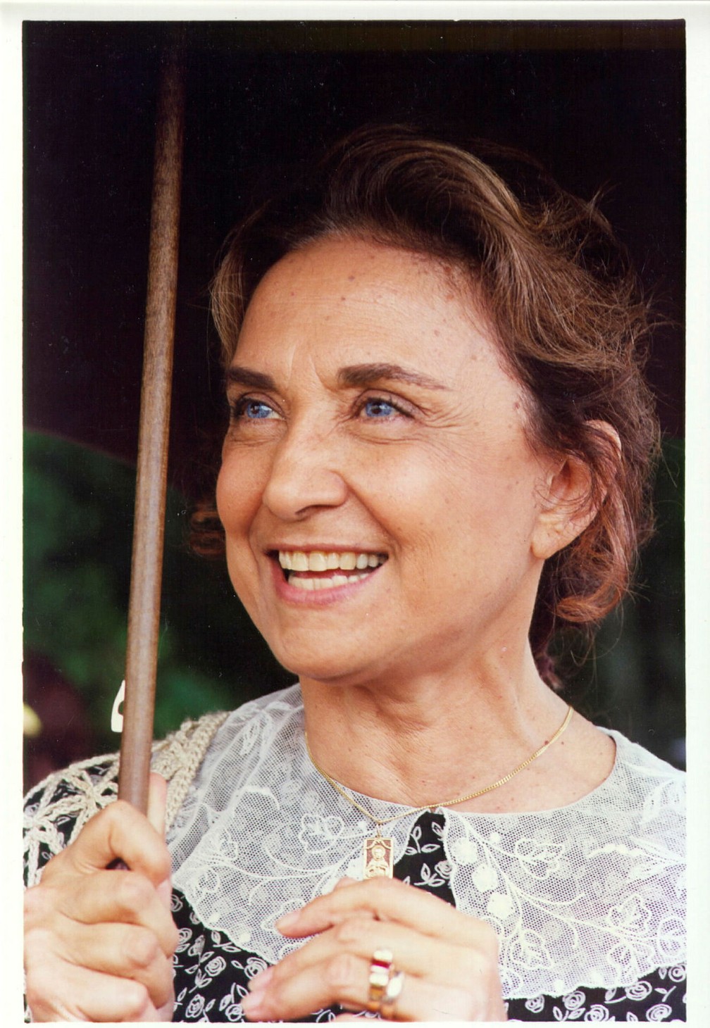 Eva Wilma em cena da novela 'O Rei do Gado', de 1996 — Foto: Acervo Grupo Globo