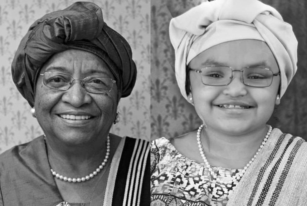 Outra personalidade escolhida foi a vencedora do Prêmio Nobel Ellen Johnson Sirleaf — Foto: Reprodução/Instagram