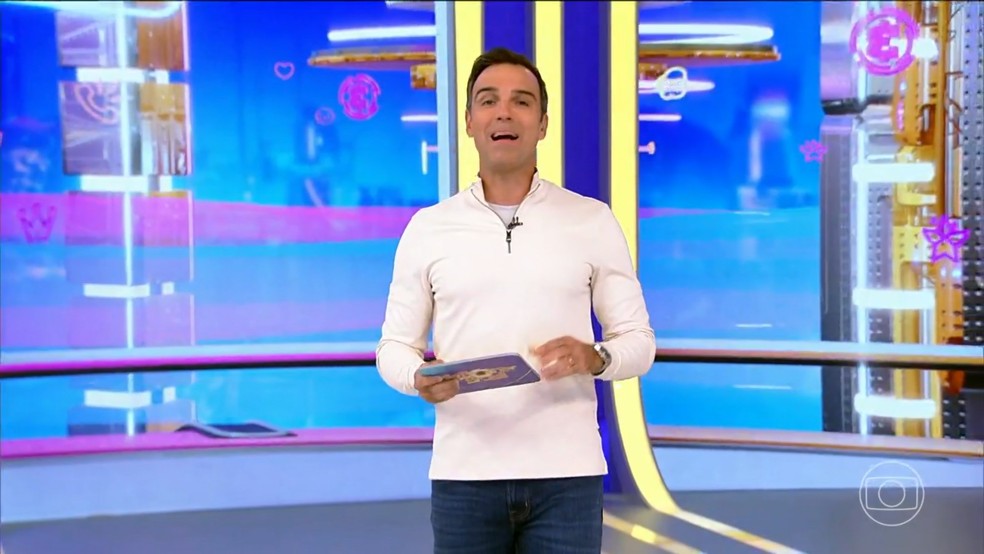 Tadeu Schmidt no BBB 23 — Foto: Globo