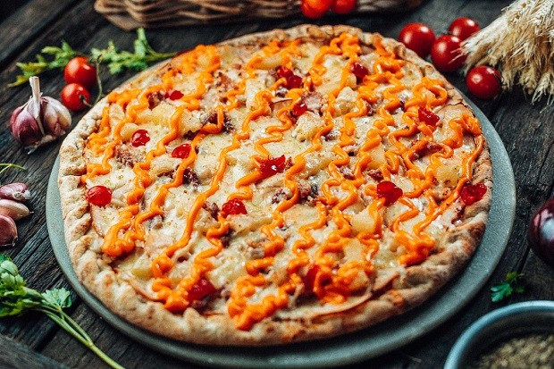 As pizzas têm sabores que remetem à cultura norte-americana (Foto: Divulgação)
