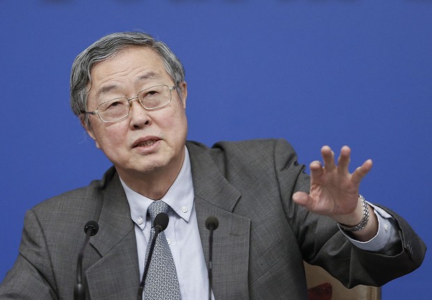 Zhou Xiaochuan, presidente do Banco Central da China (Foto: Lintao Zhang/Getty Images)