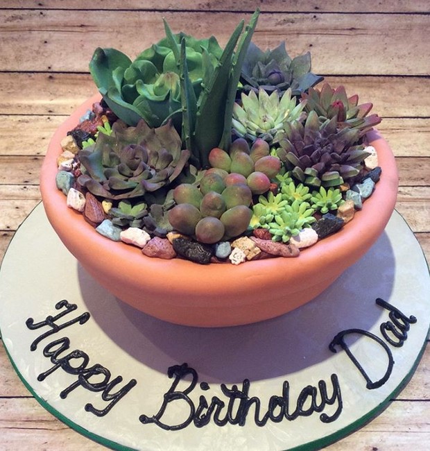 bolos-decorados-com-suculentas-terrario-cake-confeiteiro (Foto: Reprodução/Instagram)