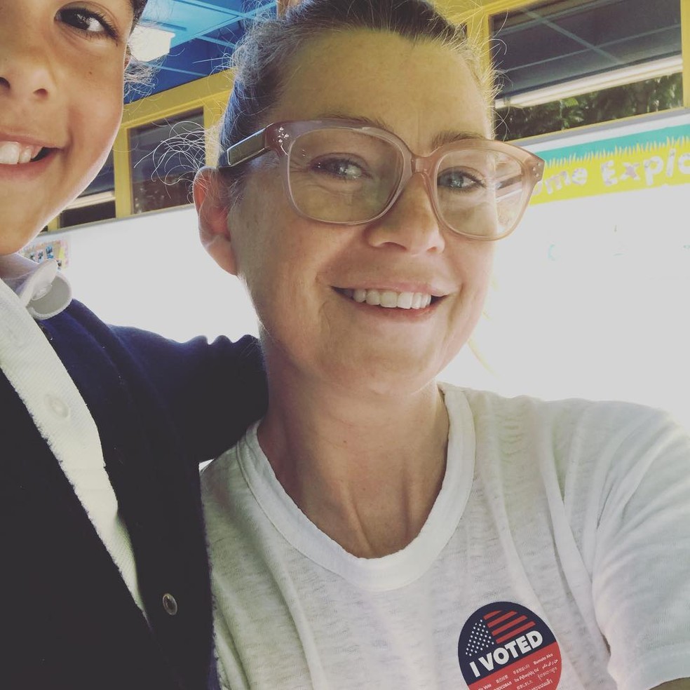 Ellen Pompeo A Meredith De Grey S Anatomy Adora Rede Social E Tem Tres Filhos Famosos Gshow