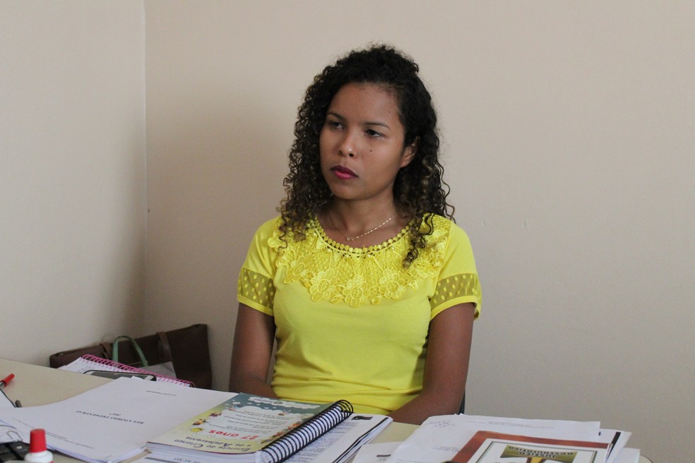 Bruna Flores é uma das cinco conselheiras que atuam em Guajará-Mirim e Região  — Foto: Júnior Freitas / G1 RO 