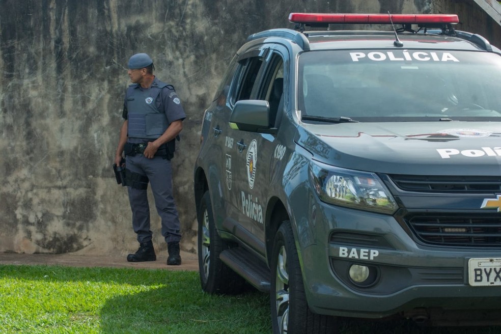 8º Batalhão de Ações Especiais de Polícia (BAEP), em Presidente Prudente — Foto: Stephanie Fonseca/g1