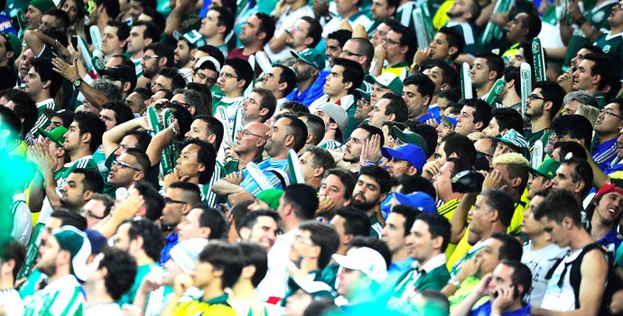 Torcida Palmeiras X Sport - Arena Palmeiras (Foto: Marcos Ribolli)