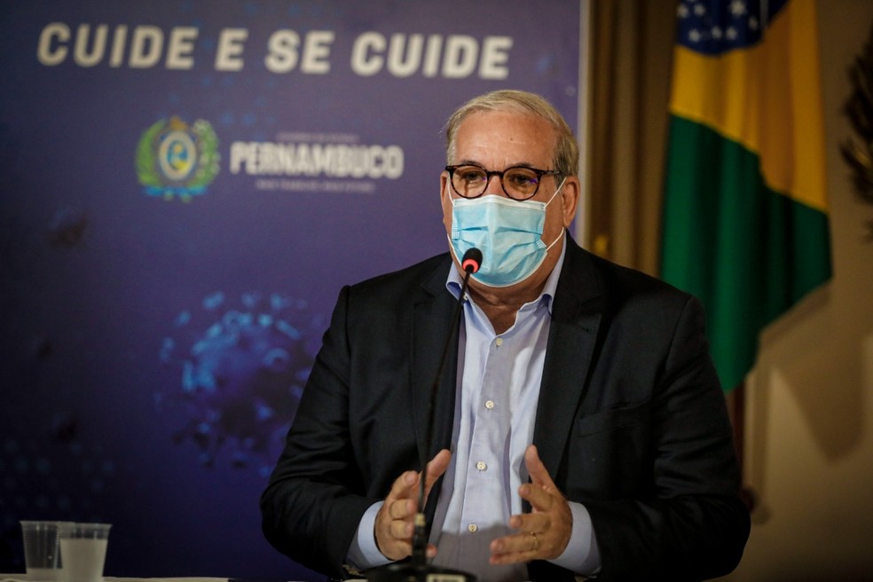 Pediatra Eduardo Jorge é representante da Sociedade Brasileira de Imunizações (SBIm) em Pernambuco — Foto: Heudes Régis/Governo de Pernambuco