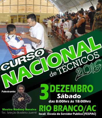 Curso nacional de técnicos de taekwondo (Foto: Divulgação/Feteac)