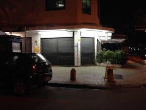 Padaria localizada em Ipanema, entre a Rua Farme de Amoedo e Nascimento Silva, foi fechada     (Foto: Márcia Saad/Tv Globo )