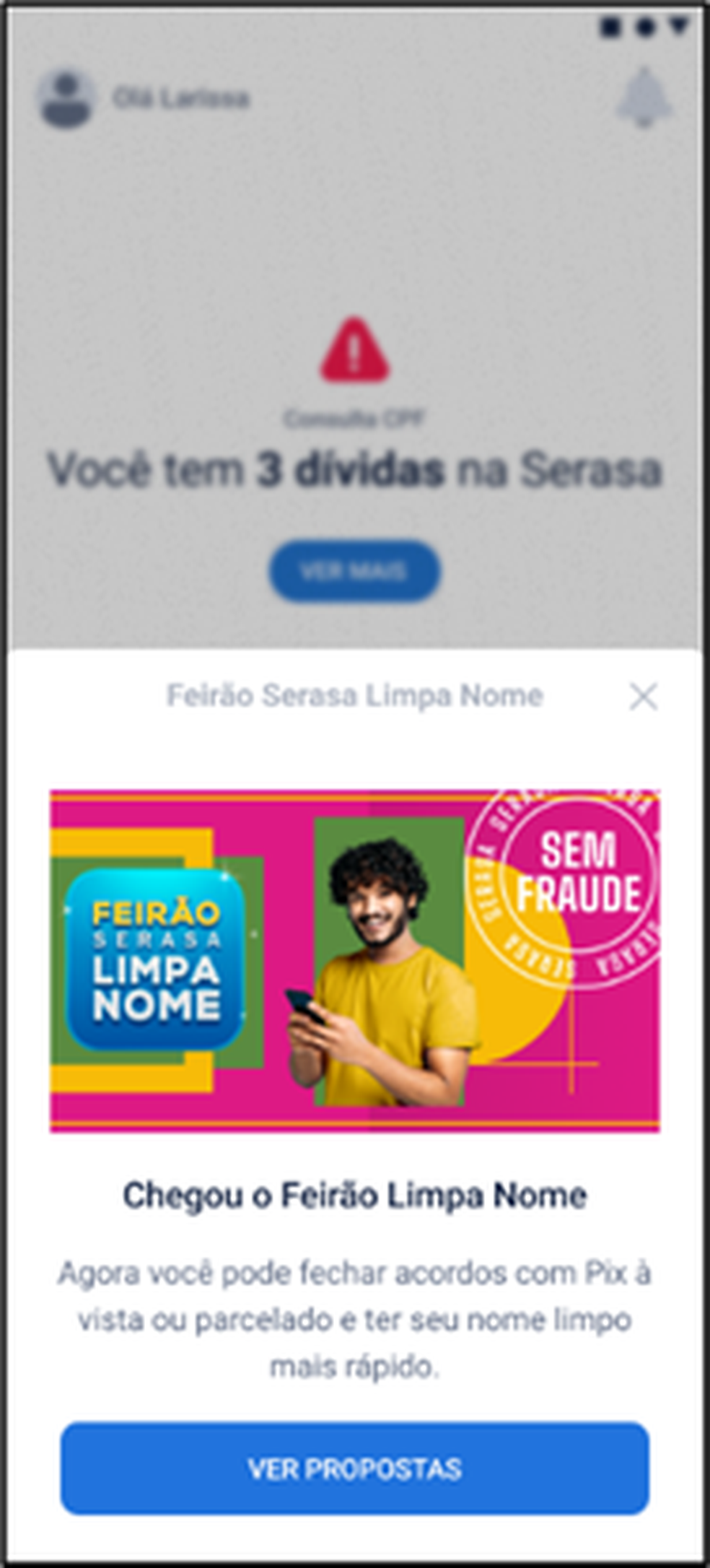 App da Serasa — Foto: Divulgação