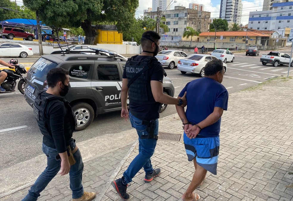 Operação prende traficantes em Fortaleza e mais cinco cidades da Região Metropolitana — Foto: Isaac Macedo/TV Verdes Mares