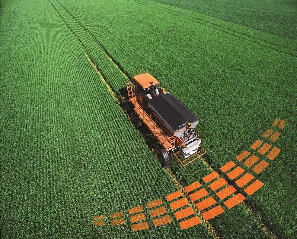 Controle automático de seções é uma ferramenta desenvolvida pela fabricante Jacto — Foto: Jacto Agrícola/Divulgação