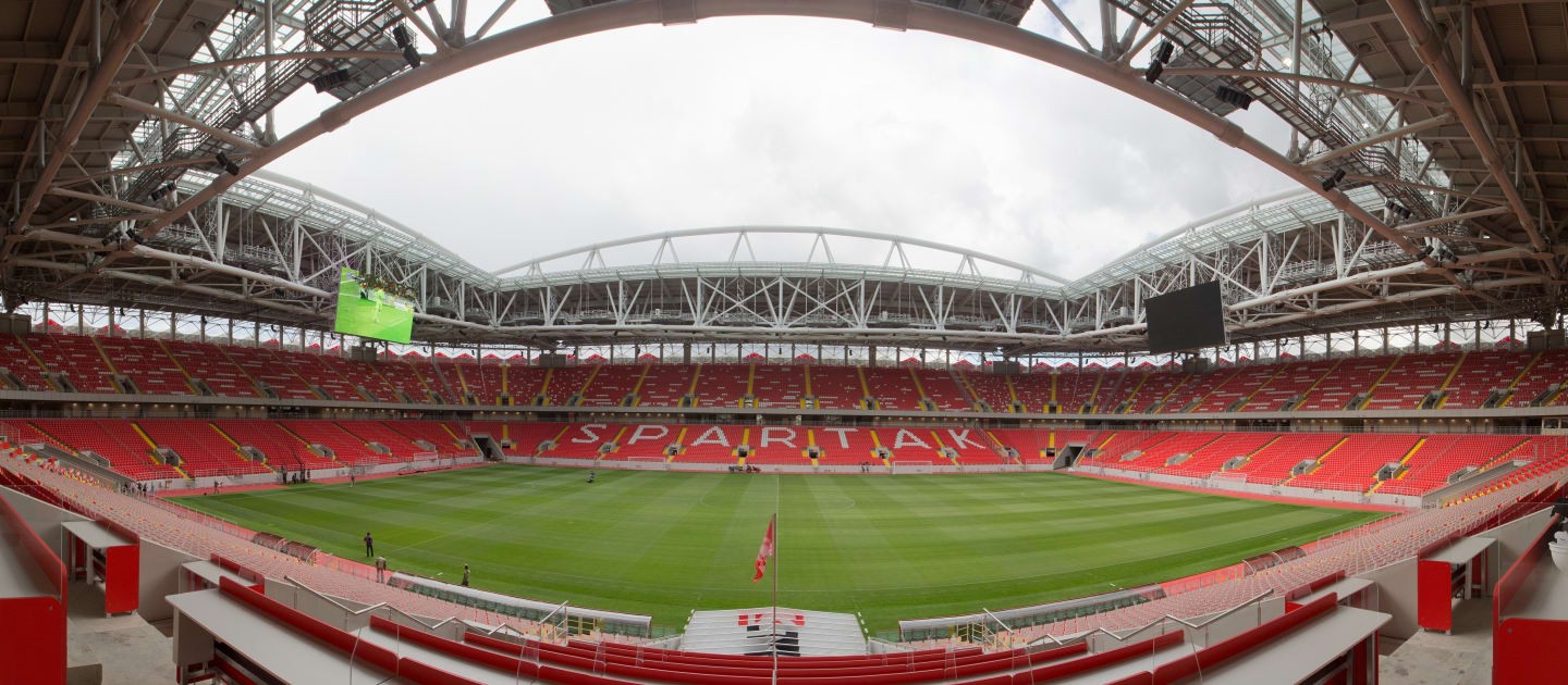 Estádio do Spartak, em Moscou, Rússia (Foto: LOC/FIFA)