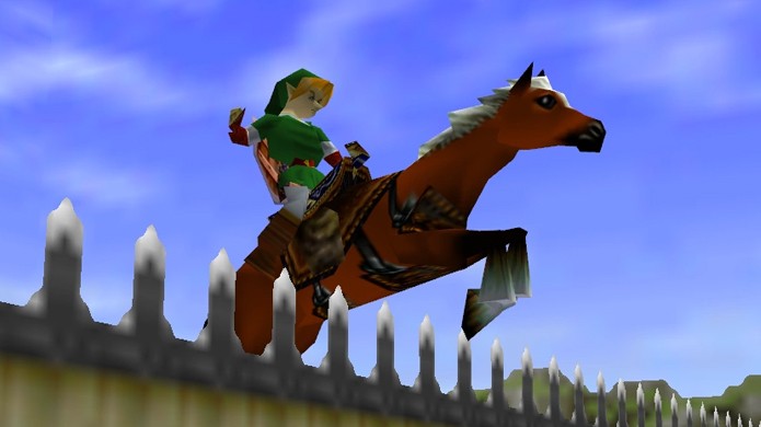 The Legend of Zelda: Ocarina of Time do Nintendo 64 era um jogo que todos queriam ter e matavam a vontade em locadoras (Foto: Reprodução/Zeldapedia)