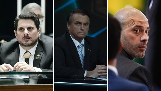 A versão de Bolsonaro para a reunião com Daniel Silveira e Marcos Do Val