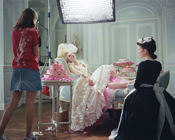 Sofia Coppola e Kirsten Dunst - Marie-Antoinette, Château de Pontchartrain, França (Foto: Divulgação)