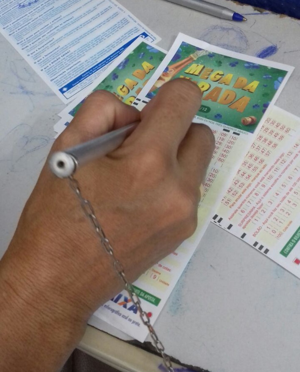 Mega da Virada sorteia R$ 280 milhões esse ano (Foto: Karolini Oliveira/G1)