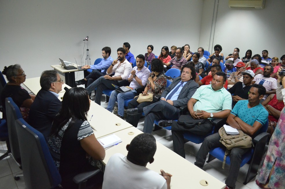 MPF realiza audiência pública após visitar quatro comunidades quilombolas de Santarém (Foto: Fábio Cadete/G1)