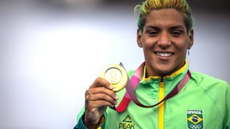 Ana Marcela Cunha, medalhista de ouro nos Jogos Olímpicos de TóquioJonne Roriz/COB