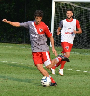 Muricy dá treino de finalizações, e Hudson fica em último em competição