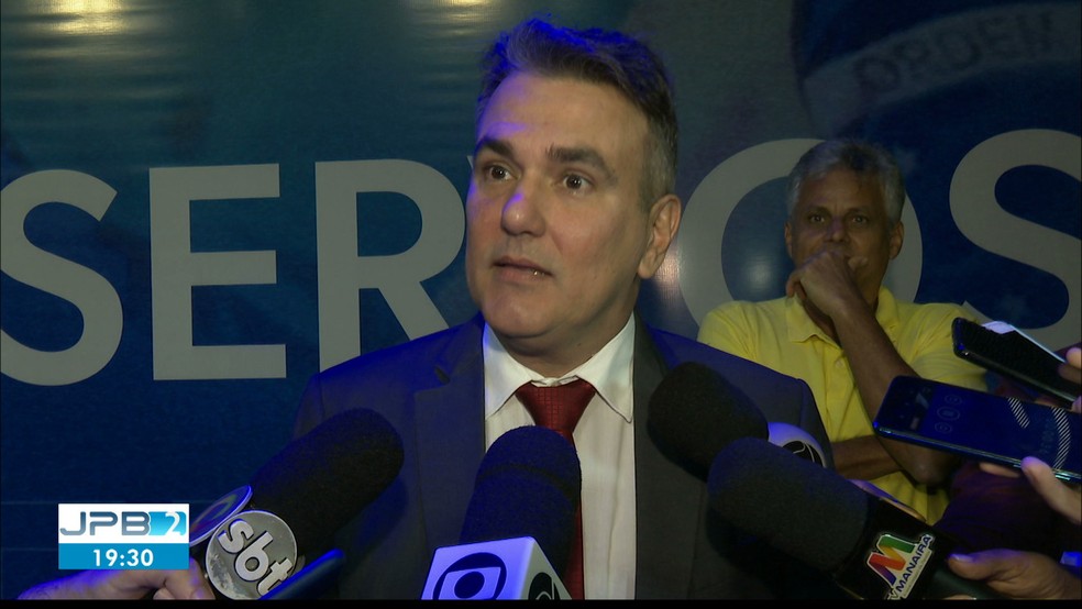 Sérgio Queiroz, candidato ao Senado Federal pelo PRTB — Foto: TV Cabo Branco/Reprodução