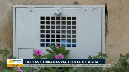 Audiência pública discute valores cobrados nas tarifas de água