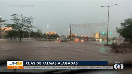 Especialista aponta falta de estrutura adequada para águas da chuva na Capital