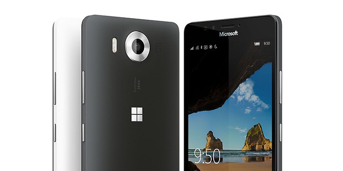 Lumia 950 tem corpo de policarbonato ao contrário do Lumia 930 que usava metal (Foto: Divulgação/Microsoft)