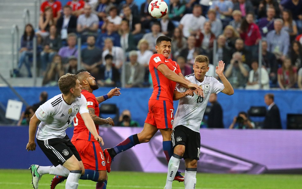 Chile x Alemanha fazem final da Copa das Confederações (Foto: Kai Pfaffenbach/Reuters)