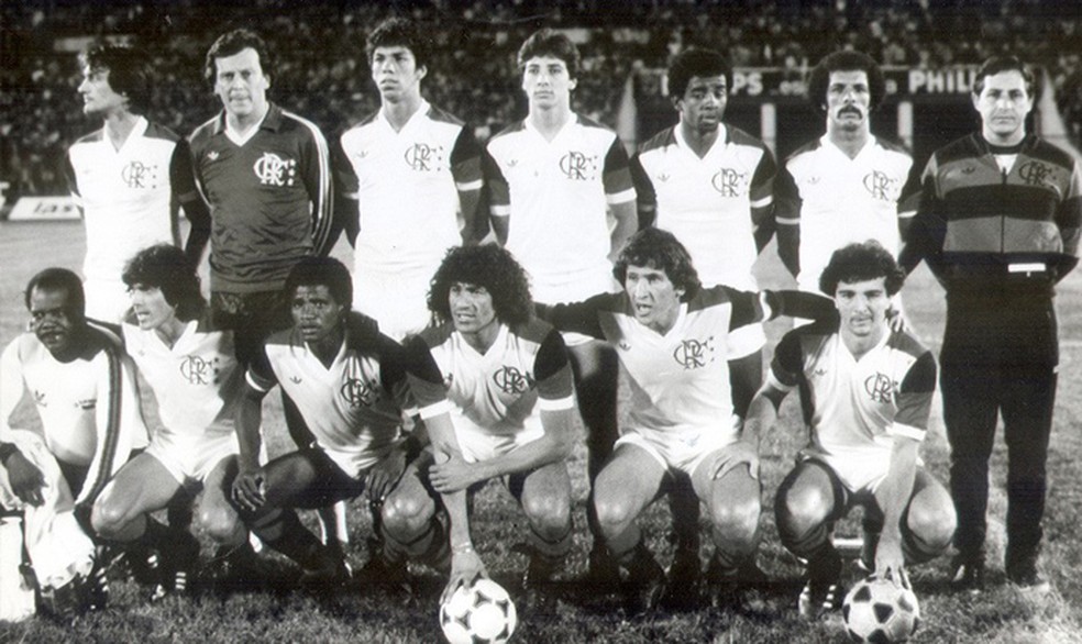 Fla conquistou a Libertadores logo em sua estreia no torneio, em 1981, com a gera&ccedil;&atilde;o de Zico &mdash; Foto: Arquivo