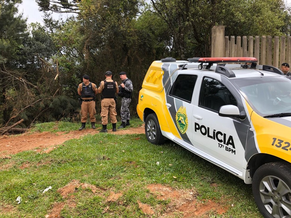 Além da morte, houve uma prisão nessa ocorrência — Foto: Welinton Martins/RPC