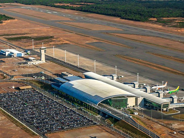 Aeroporto Internacional Governador Aluízio Alves, em São Gonçalo do Amarante (Foto: Canindé Soares)