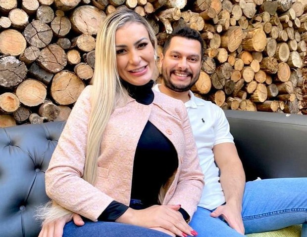 Andressa Urach e o marido (Foto: Reprodução do Instagram)