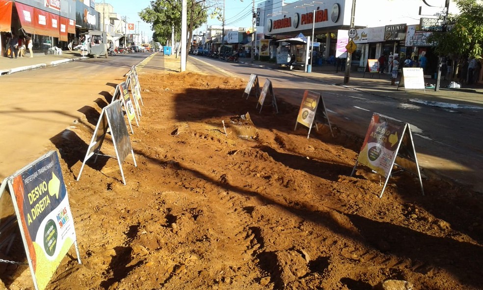 Cruzamento da avenida Tocantins vai receber rotatória — Foto: Prefeitura de Palmas/Divulgação