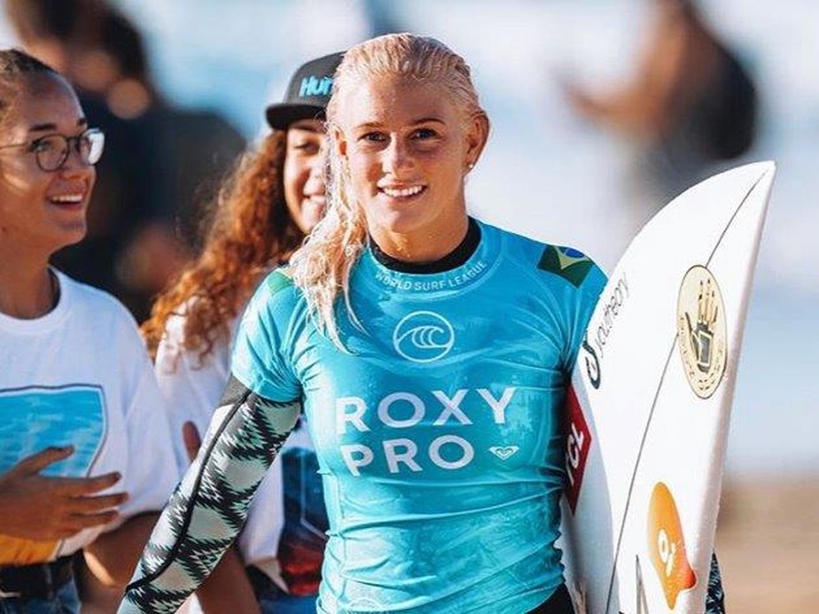 Tatiana Weston-Webb avança em Portugal e é a 1ª surfista do Brasil a garantir vaga em Tóquio 2020