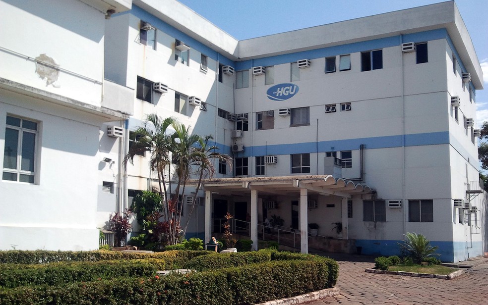 Hospital Geral Universitário (HGU), em Cuiabá, não recebe mais pacientes na UTI e no setor de maternidade (Foto: G1 )