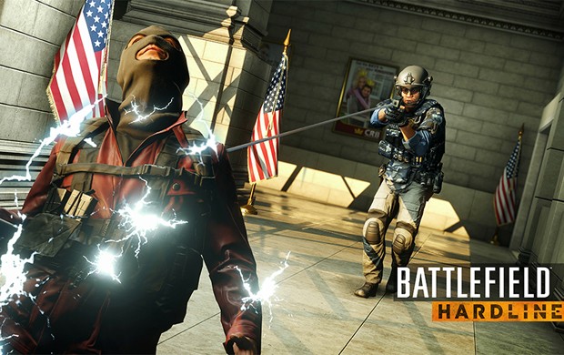 'Battlefield Hardline' abandona temática militar e traz briga entre polícia e ladrão (Foto: Divulgação/EA)