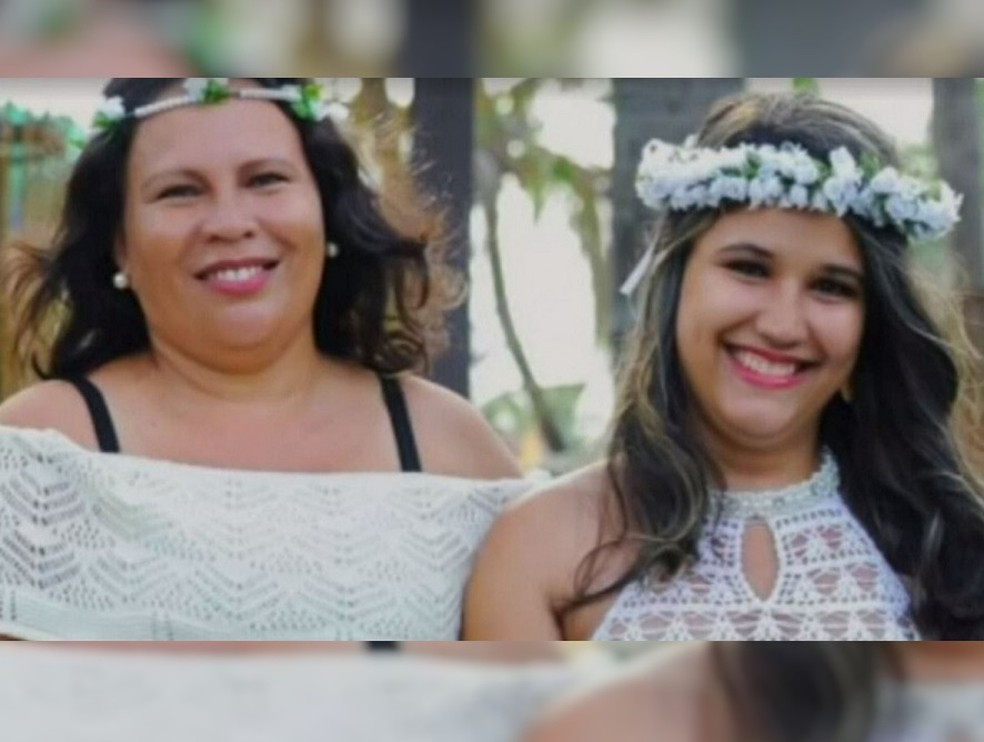 Mãe tentou salvar a filha do ex-genro, mas também foi morta — Foto: Arquivo pessoal