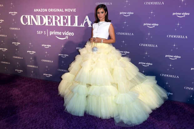 Camila Cabello em première de Cinderela (Foto: Getty Images)