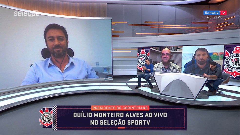 Duilio admite temporada ruim do Corinthians, lamenta por Luan e promete: 