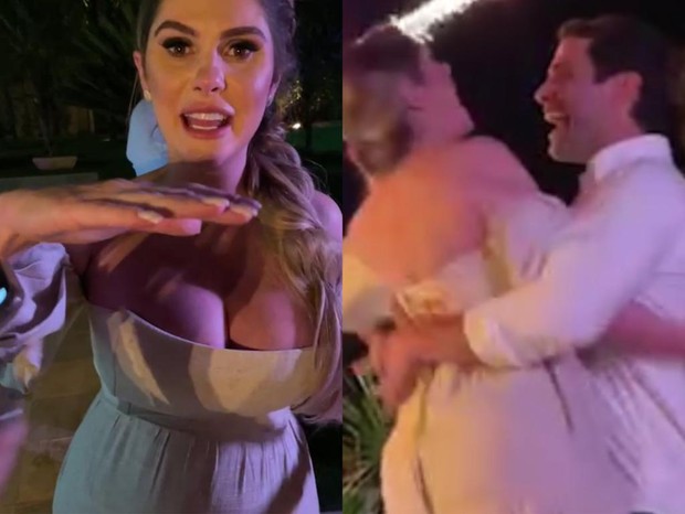 Bárbara Evans faz chá revelação (Foto: Reprodução/Instagram)