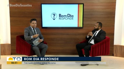 Telespectadores tiram dúvidas sobre o crime de racismo no Bom Dia responde
