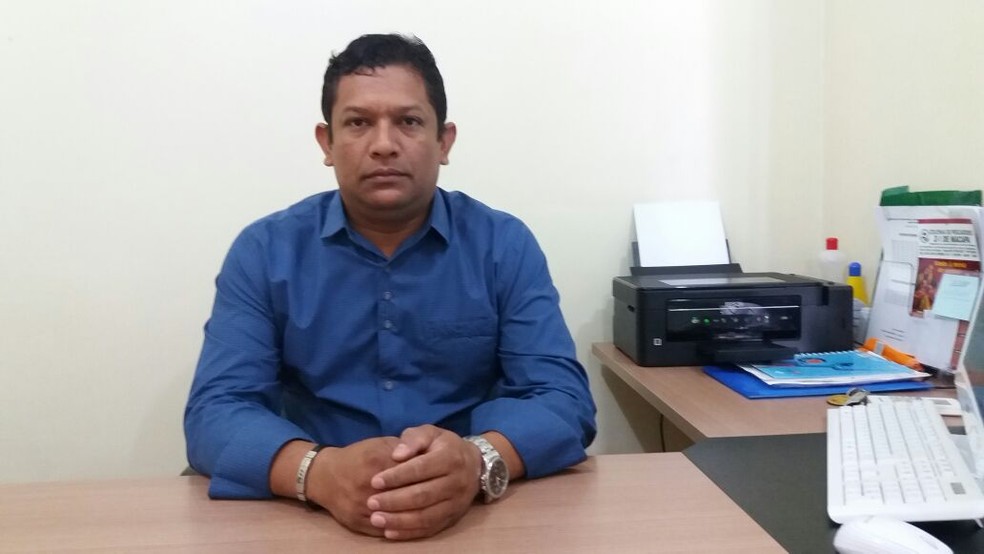 Leidinaldo Gama, presidente da Federação dos Pescadores do Estado do Amapá (Foto: Jorge Abreu/G1)