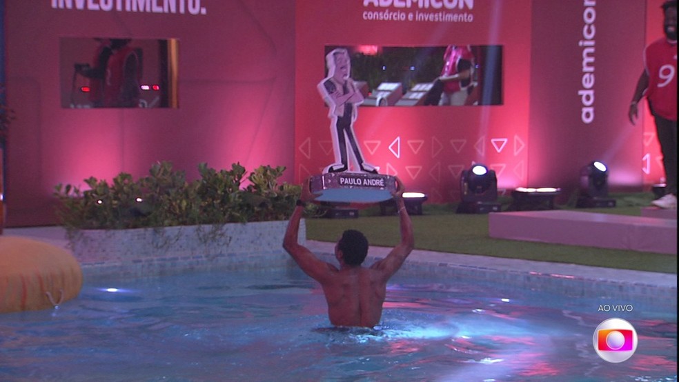 Paulo André é Líder do BBB 22 — Foto: Globo